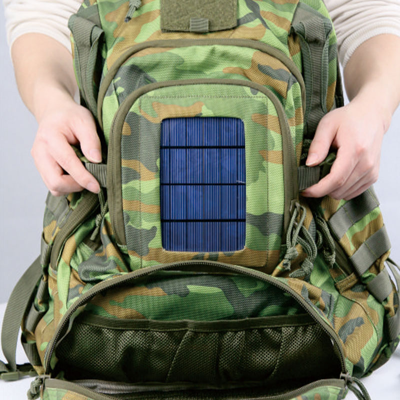 Tactical Survival Camping Military Backpack Camouflage Solar Bag