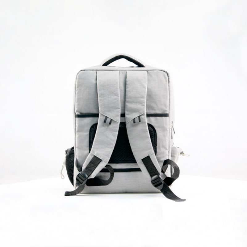 Light Grey Waterproof Laptop/Travel Backpack Book Backpack