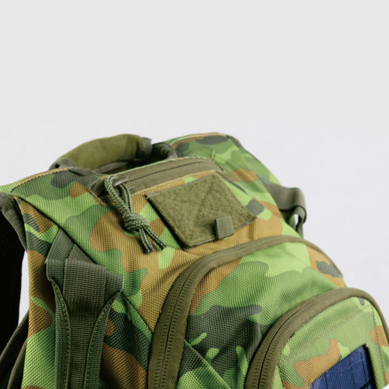 Tactical Survival Camping Military Backpack Camouflage Solar Bag