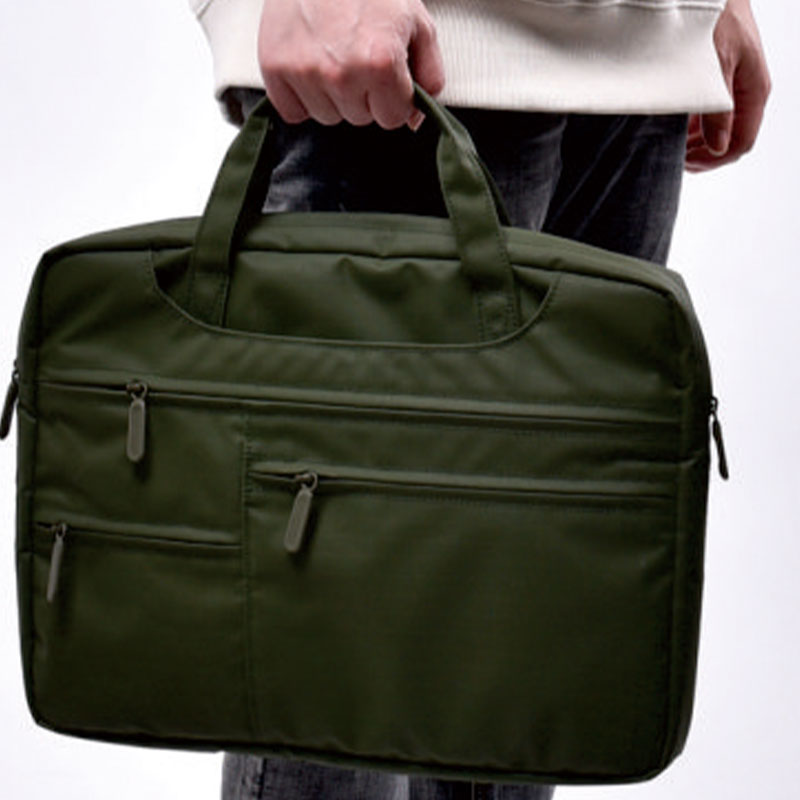 Military Green Portable File Bag Laptop Bag/Briefcase