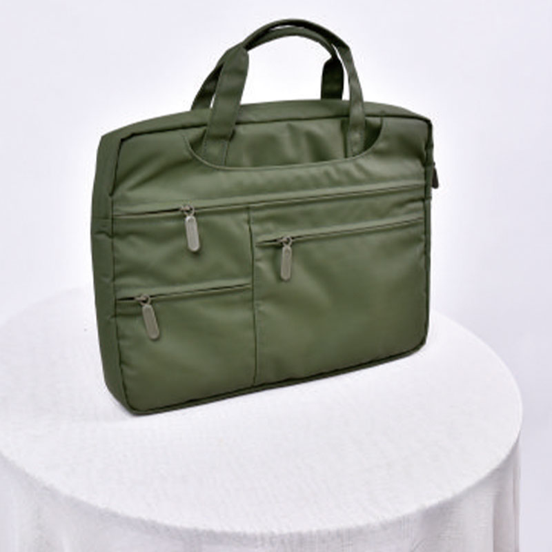 Military Green Portable File Bag Laptop Bag/Briefcase