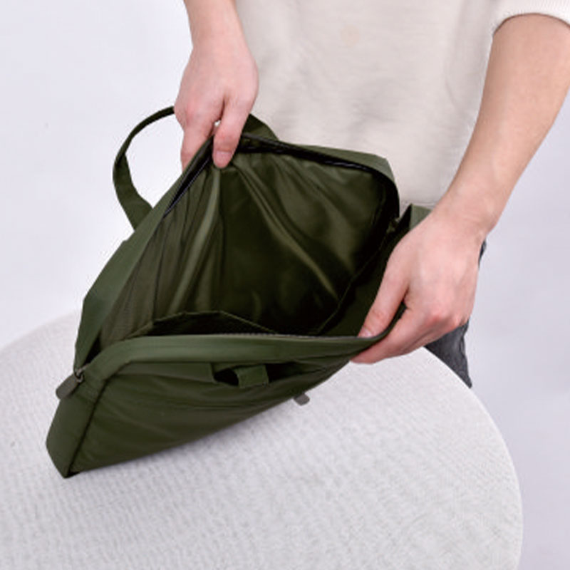 Military Green Portable File Bag Laptop Bag/Briefcase